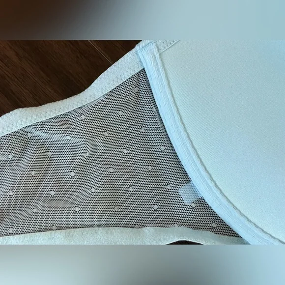 Victoria's Secret Push Up Convertible Light Blue Lace Mesh Bra - Picture 7 of 12